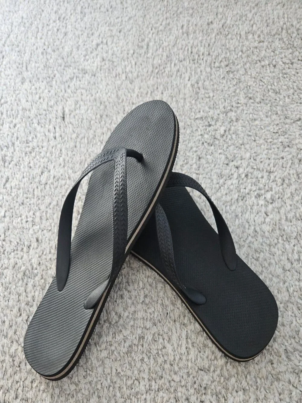 Goodfellow & Co Men's Black Flip Flop Sandals Size L (11/12)